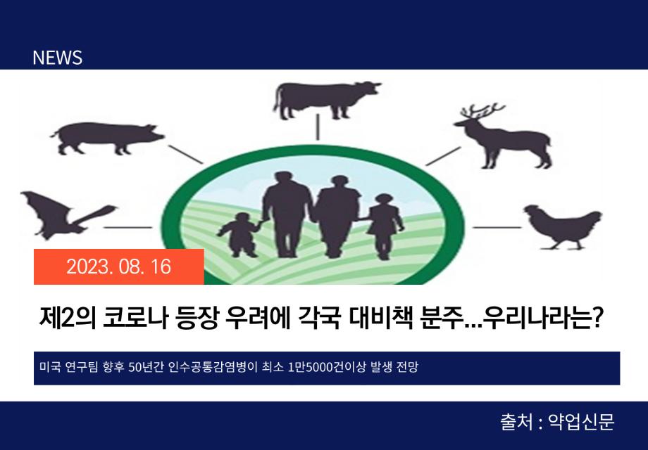 [약업신문] 제2의 코로나 등장 우려에 각국 대비책 분주...우리나라는? 이미지